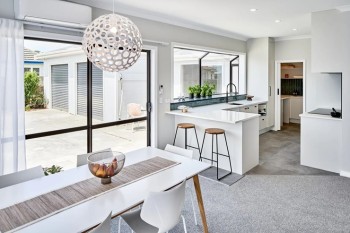 kitchen dining after flip Miramar Wellington
